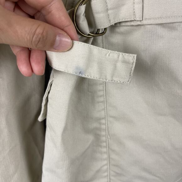 Joseph Abboud Utility Blazer Jacket Mens XL Khaki Unstructured Cotton Adjustable - Picture 16 of 16